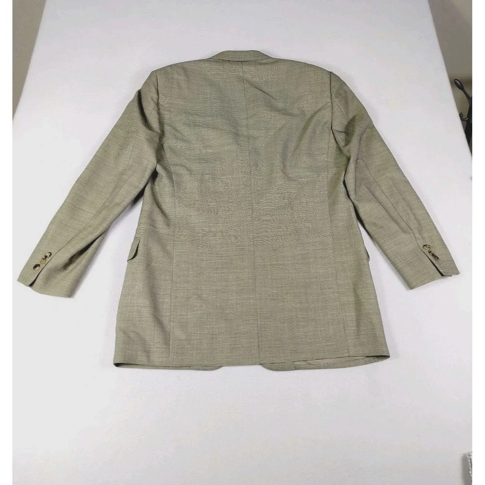 Ermenegildo Zegna Blazer Men's 45 Light Green High Performance Corpcore Workwear